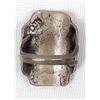 Image 7 : Navajo Old Pawn Sterling Inlay Ring, Size 9.75