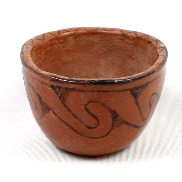Historic Native American Maricopa Pottery Bowl