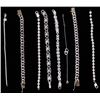 Image 2 : 8 Silver Bracelets