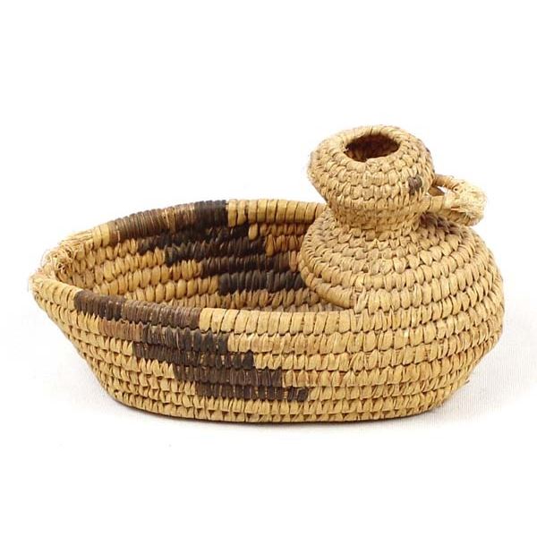 Historic Tohono O'odham Basketry Duck