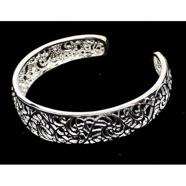 Sterling Silver Filigree Cuff Bracelet