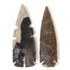 Image 1 : 2 Contemporary Stone Spearpoints