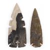 Image 2 : 2 Contemporary Stone Spearpoints