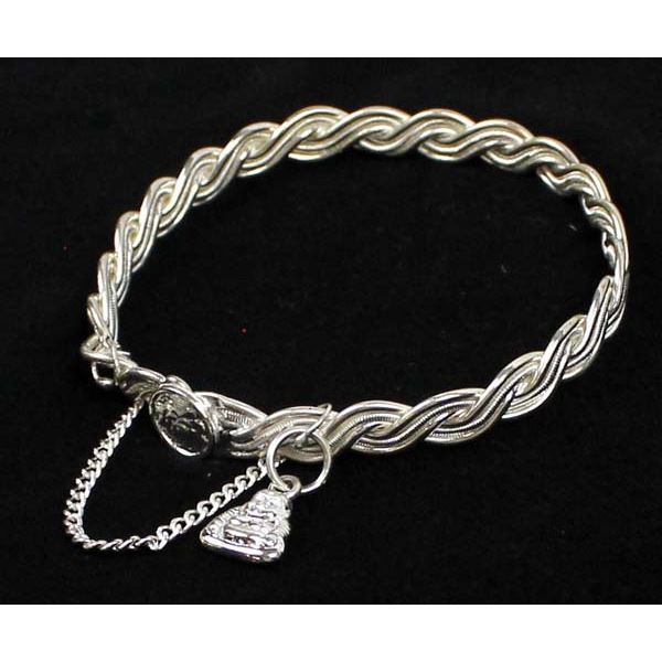 Silver Lotus Flower and Buddha Bangle Bracelet