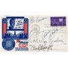 Image 1 : Peter Hanson, Alan Ladd, Patricia Medina, Bob Hope Signed First Day Cover