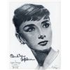 Image 1 : Audrey Hepburn Signed Nicholas Volpe Print
