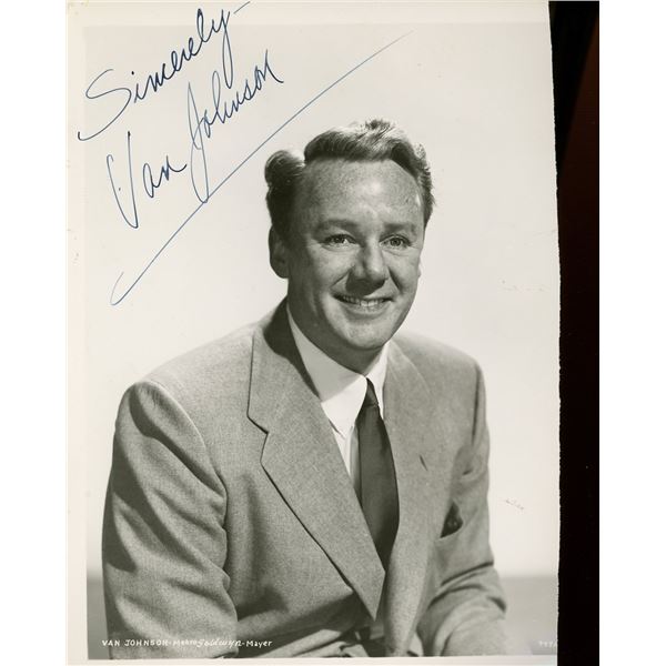 Van Johnson Signed 8x10 Photo