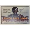 Image 1 : David Carradine Signed Death Race 2000 Window Card