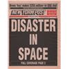 Image 1 : Armageddon Screen Used Prop Newspaper