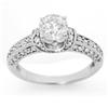 Image 1 : SOLITAIRE 1.60ctw ACA CERTIFIED DIAMOND BRIDAL RING