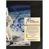 Image 2 : BUZZ ALDRIN SIGNED APOLLO 8 X 10 WITH INSCRIPTION ( RA COA)