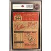 Image 2 : 1953 TOPPS NO. 244 WILLIE MAYS 2ND YR CARD ( KSA 5)