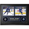 Image 1 : JOHN TAVARES/ MITCH MARNER SIGNED PUCK DIPLAY ( FRAMEWORTH COA)