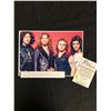 Image 2 : VAN HALEN BAND SIGNED CONCERT 8 X 10 PHOTO ( RA COA)