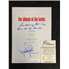 Image 2 : SILENCE OF THE LAMBS SIGNED SCRIPT COVER ( REAL AUTHENTICS COA)