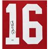 Image 2 : JOE MONTANA SIGNED AND FRAMED SAN FRANCISCO 49ERS JERSEY ( PSA COA)