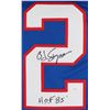 Image 2 : O.J SIMPSON SIGNED BUFFALO BILLS JERSEY HOF INSCRIPTION (JSA COA)