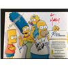 Image 2 : THE SIMPSON CAST SIGNED 8 X 10 ( RA COA)