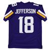 Image 1 : JUSTIN JEFFERSON SIGNED VIKINGS JERSEY ( BECKETT COA)