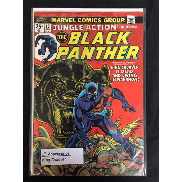 MARVEL COMICS JUNGLE ACTION FEATURING THE BLACK PANTHER NO. 10