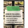 Image 2 : 1939 TEA CARDS RAILWAT EQUIPMENT
