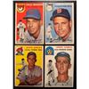 Image 1 : 1954 TOPPS BASEBALL CARD LOT