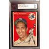 Image 1 : 1954 TOPPS BAEBALL PHILRIZZUTO NO. 17 ( KSA GRADED 5 )