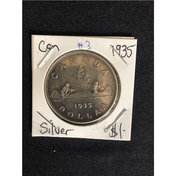 1935 CANADIAN SILVER DOLLAR