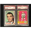 Image 1 : 1969 TOPPS #96 JEAN-GUY GENDRON NM 7/ 1972 TOPPS #115 BILL GOLDSWORTHY MINT 9