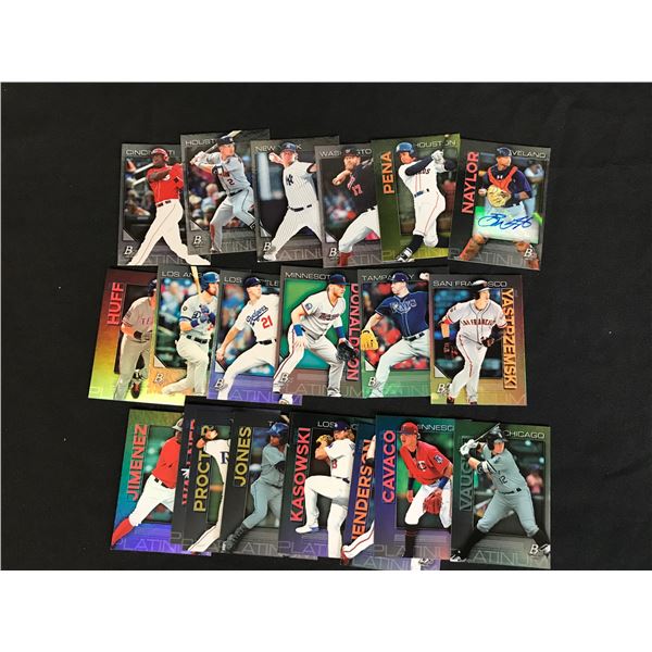 2020 Topps Bowman Platinum Baseball Card Lot
