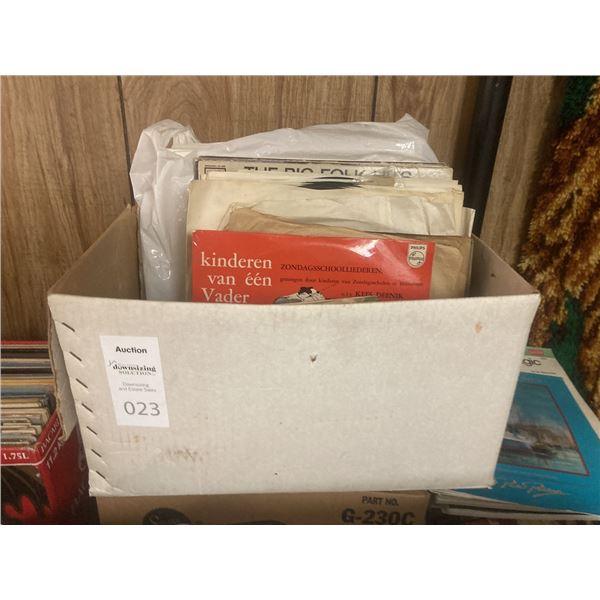 Box of Records Cat A