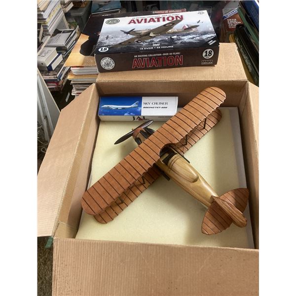 Model airplanes and sealed aviation DVD box set Cat A