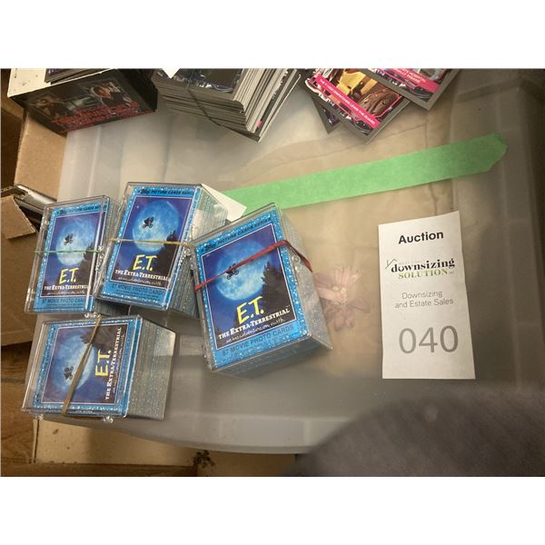 E.T. tops a trading Cards Cat A