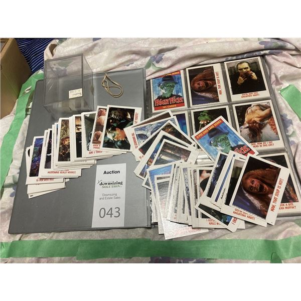 Fright Flics trading cards Cat  A