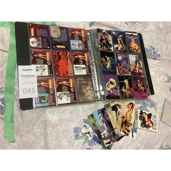 Pin up girls and Vampirilla collector cards Cat A