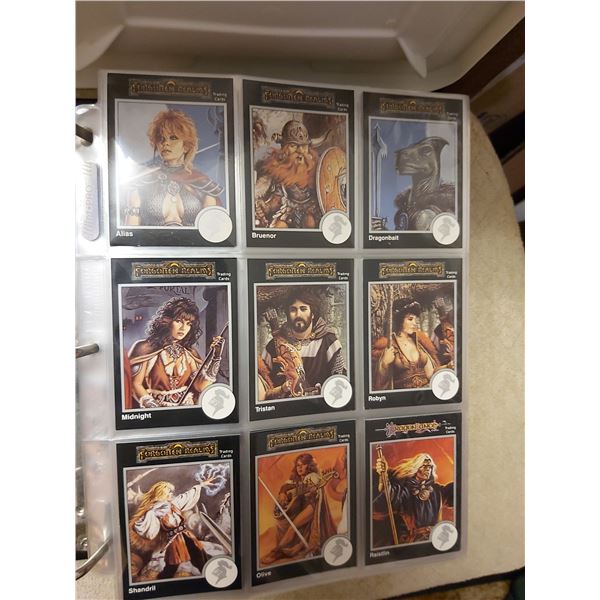 Forgotten Realms & Advanced Dungeon & Dragon Trading Cards Cat A