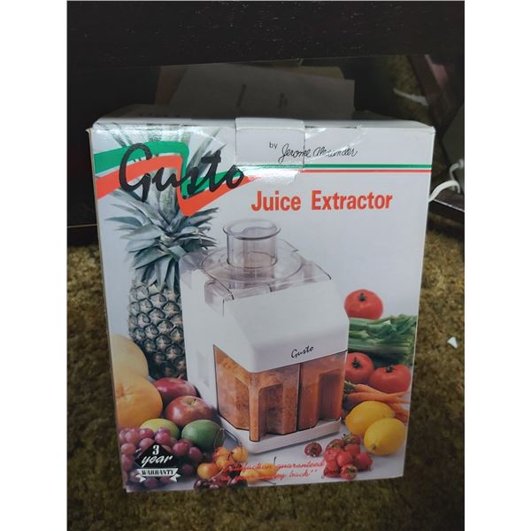 Gusto Juice Extractor Cat A