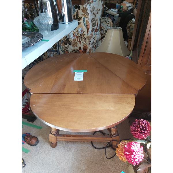 Vintage Maple Fold down table Cat C