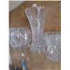 Image 2 : Assortment of Crystal & Decor items Cat B