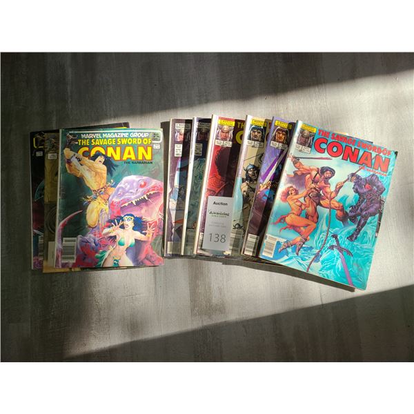 Marvel Comics The Savage Sword of Conan 1984 Cat A