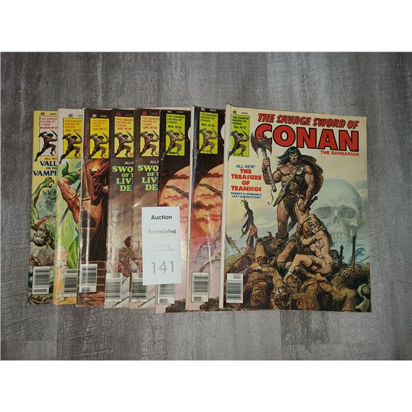 Marvel Comics The Savage Sword of Conan 1979 Cat A