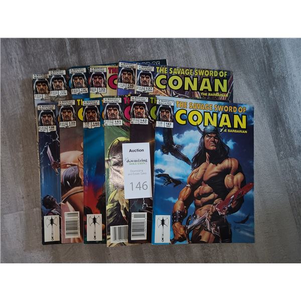 Marvel Comics The Savage Sword of Conan 1987 Cat A