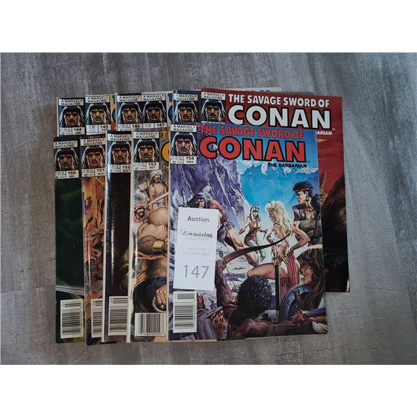 Marvel Comics The Savage Sword of Conan 1988 Cat A