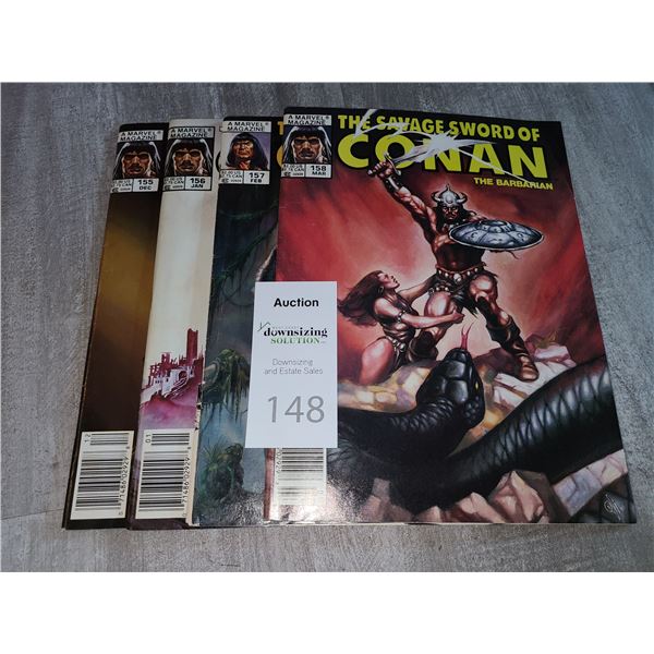 Marvel Comics The Savage Sword of Conan 1989 Cat A