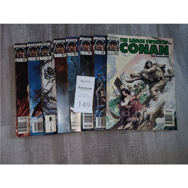 Marvel Comics The Savage Sword of Conan 1989 Cat A