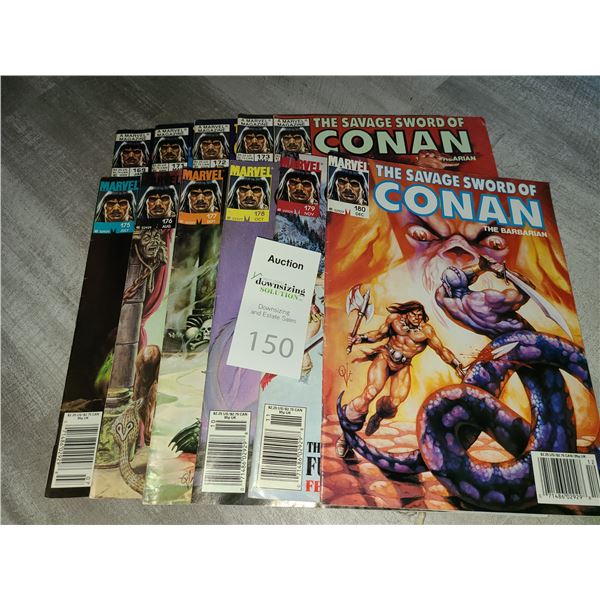 Marvel Comics The Savage Sword of Conan 1990 Cat A