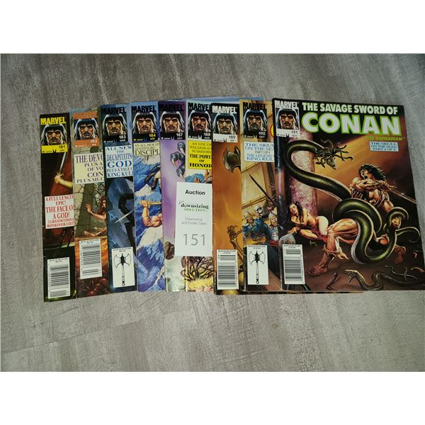 Marvel Comics The Savage Sword of Conan 1991 Cat A