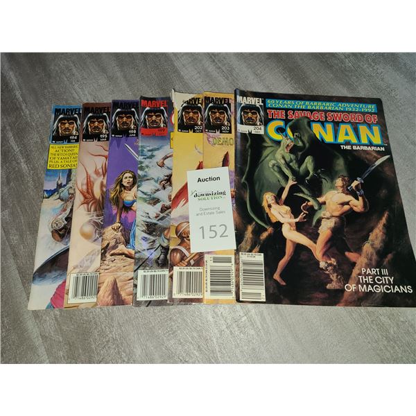 Marvel Comics The Savage Sword of Conan 1992 Cat A