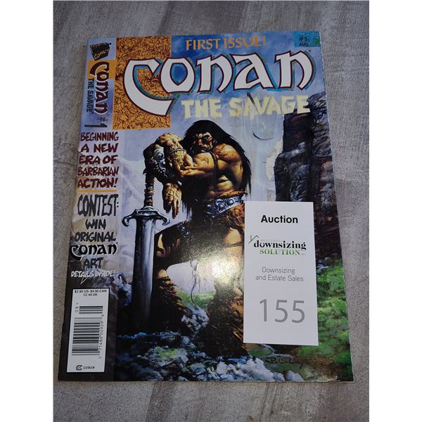 Marvel Comics First Issue Conan The Savage #1 1995 Cat A