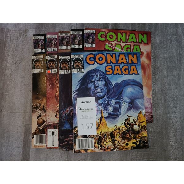 Marvel Comics Conan Saga 1989 Cat A